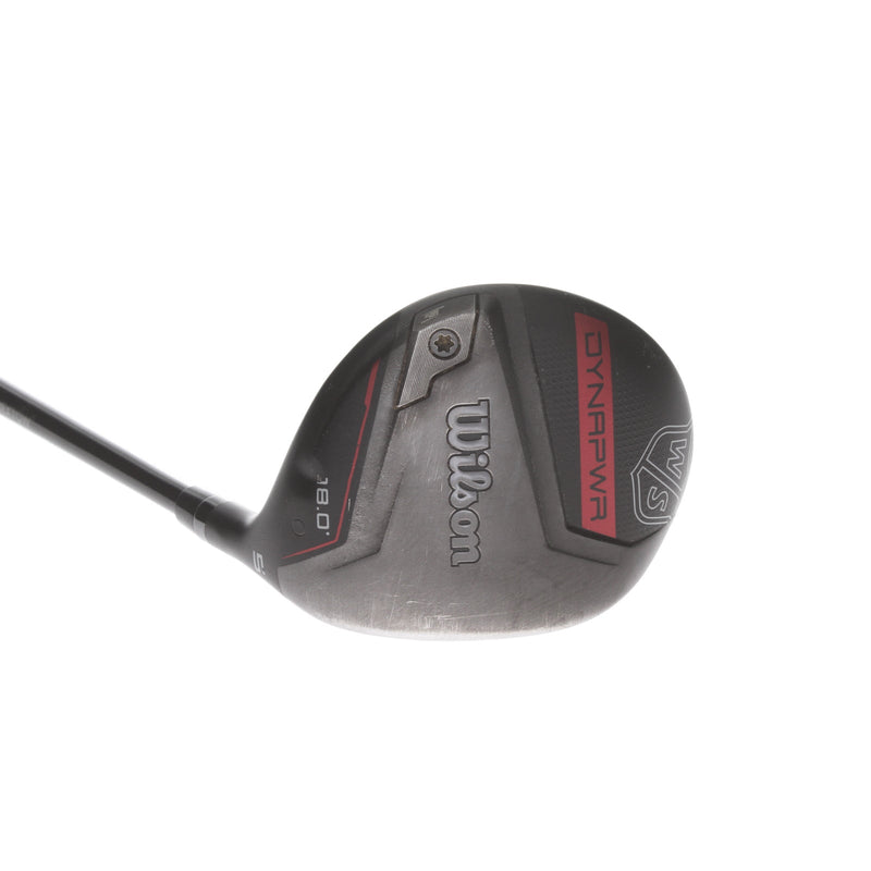 Wilson Dynapower Graphite Mens Right Hand Fairway 5 Wood 18* Senior - HZRDUS Smoke RDX Red 50g