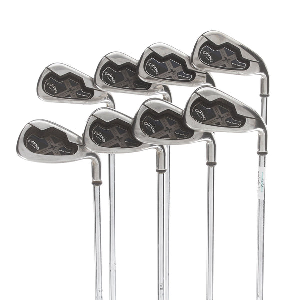 Callaway X-18 Steel Mens Right Hand Irons 3-PW Stiff - Dynamic Gold S300