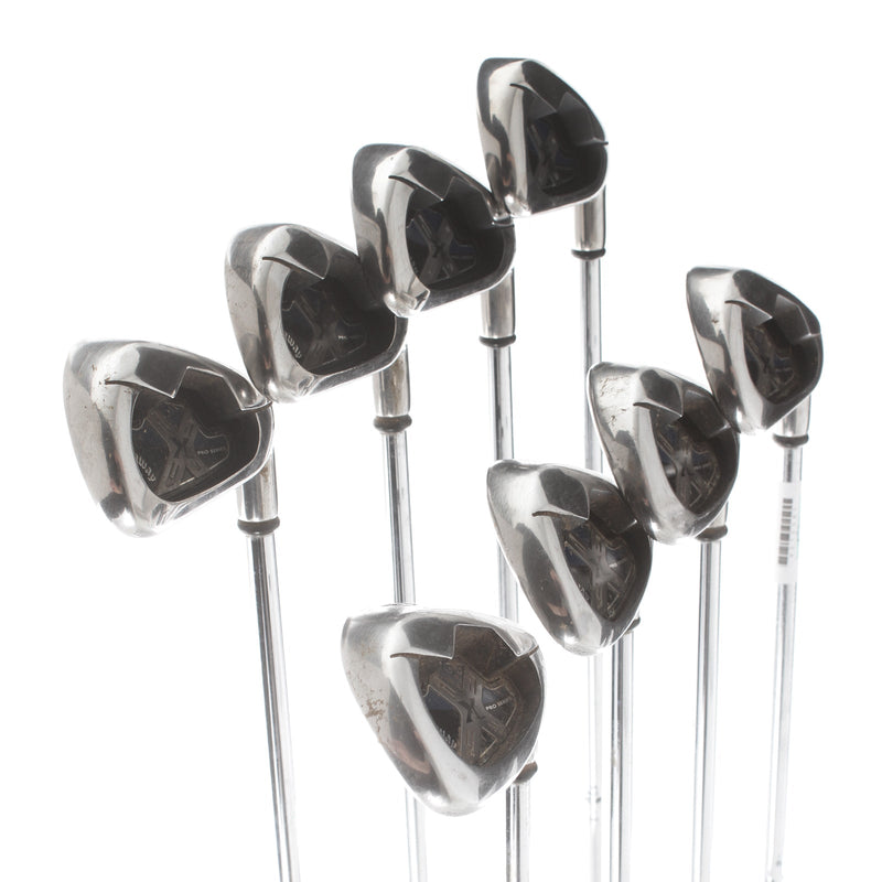 Callaway X-18 Steel Mens Right Hand Irons 3-PW Stiff - Dynamic Gold S300
