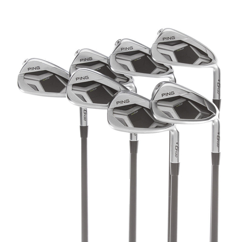 Ping G430 Graphite Mens Right Hand Irons 5-GW Black Dot Regular - Alta CB AWT