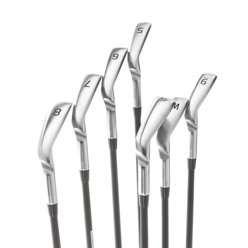 Ping G430 Graphite Mens Right Hand Irons 5-GW Black Dot Regular - Alta CB AWT