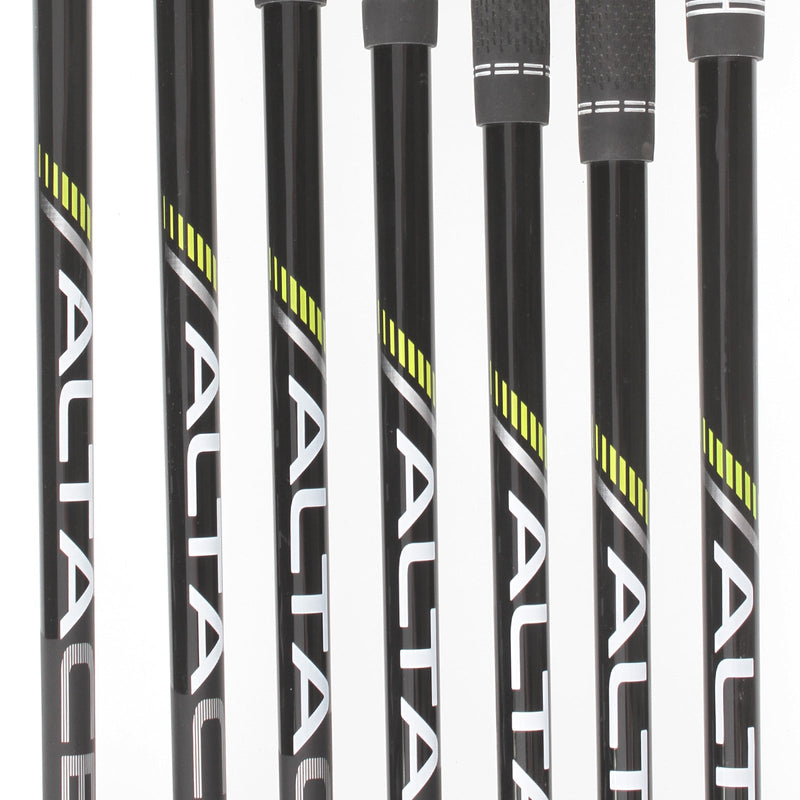 Ping G430 Graphite Mens Right Hand Irons 5-GW Black Dot Regular - Alta CB AWT