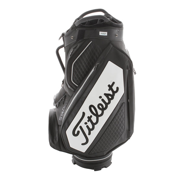 Titleist Tour Series Premium StaDry Cart Bag - Black/White