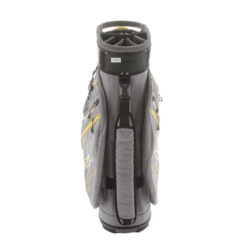PowaKaddy Dri Pocket Cart Bag - Grey/Yellow