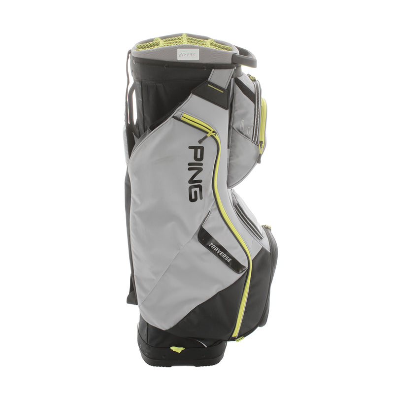 Ping Traverse Cart Bag - Grey/Green/Black