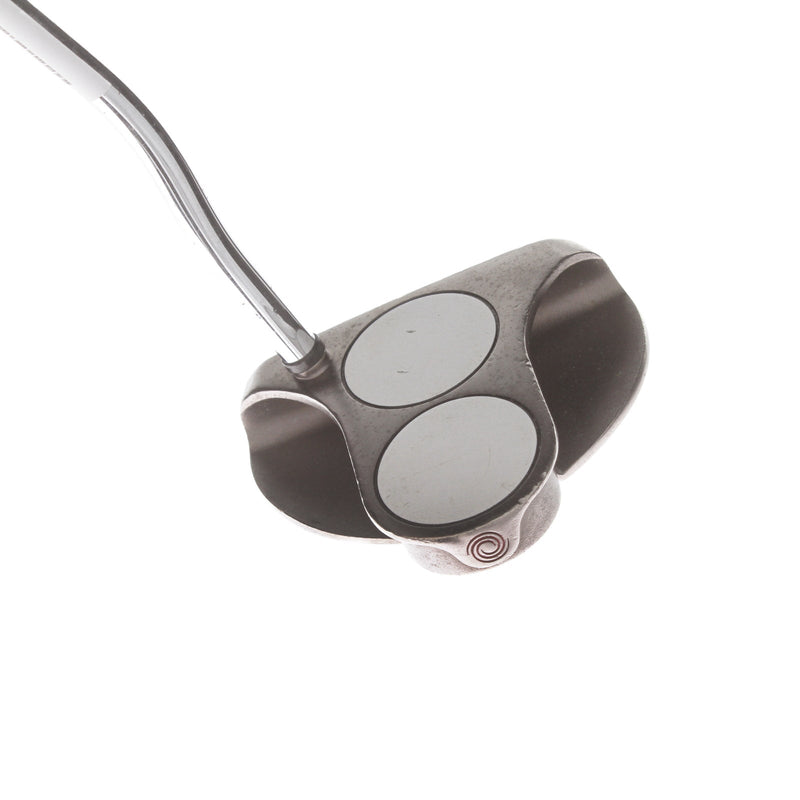 Odyssey White Ice 2-Ball Mens Right Hand Putter 34" Mallet - Winn AVS