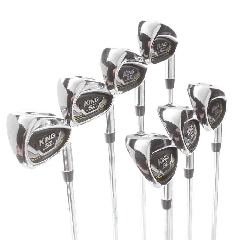 Cobra Speedzone Steel Mens Right Hand Irons 5-GW Regular - KBS Tour 90