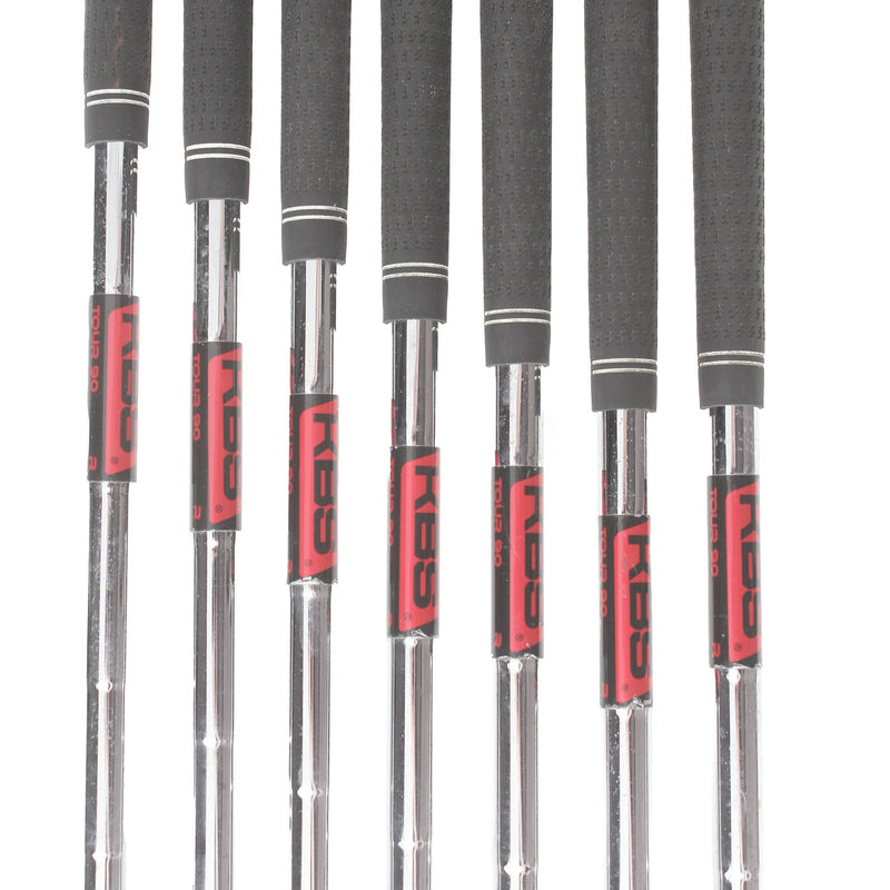 Cobra Speedzone Steel Mens Right Hand Irons 5-GW Regular - KBS Tour 90