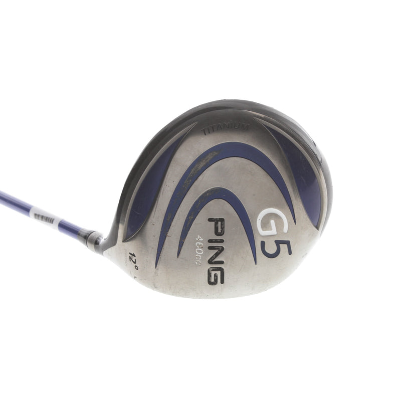 Ping G5 Graphite Mens Right Hand Driver Regular - Grafalloy ProLaunch Blue 65