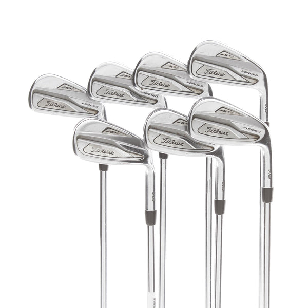 Titleist AP2 718 Steel Mens Right Hand Irons 4-PW Stiff - True Temper AMT Tour White S300