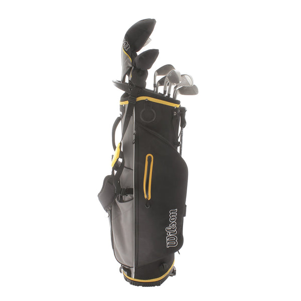 Wilson Ultra HL Steel/Graphite Mens Right Hand Package Set Regular - Wilson Firestick