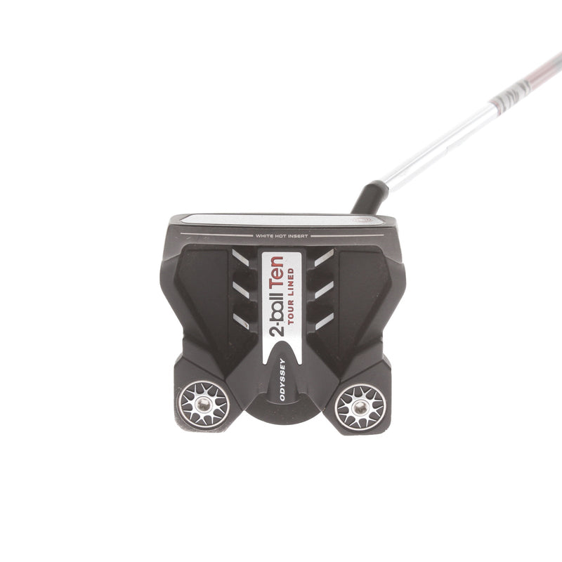 Odyssey 2-Ball Ten Tour Lined Mens Right Hand Putter 35" Mallet - Odyssey