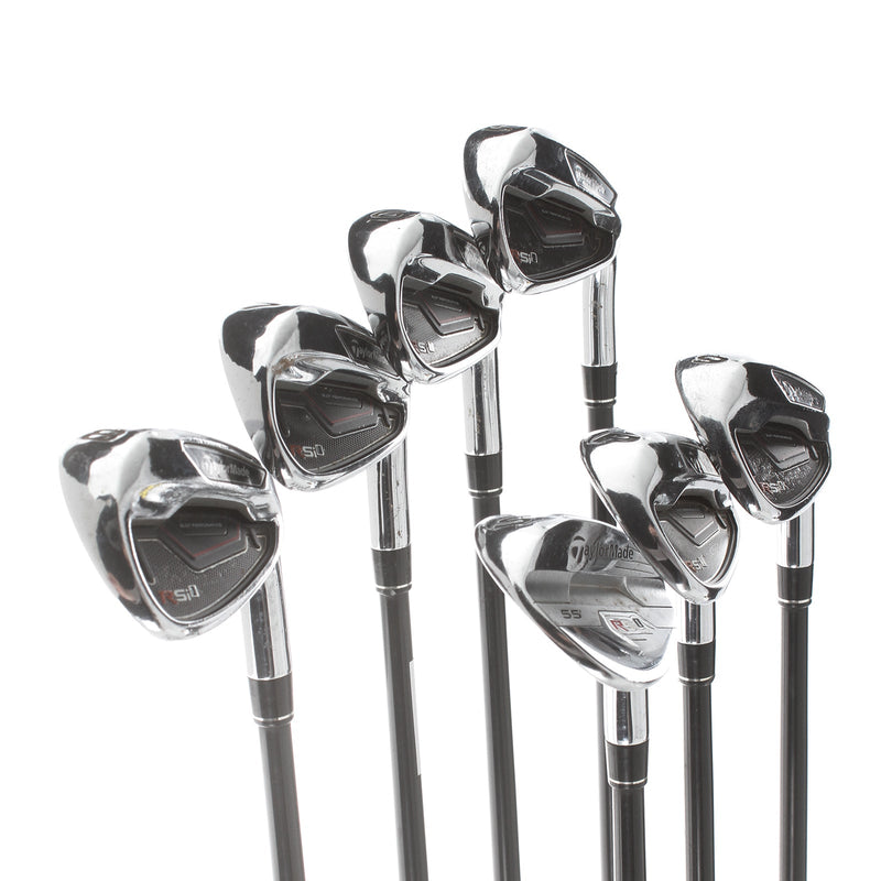 TaylorMade RSi1 Graphite Mens Right Hand Irons 5-SW Regular - REAX 55g