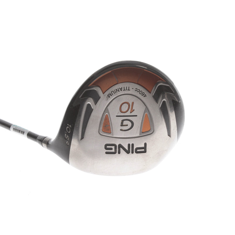 Ping G10 Graphite Mens Right Hand Driver 10.5* Regular - Grafalloy ProLaunch Red