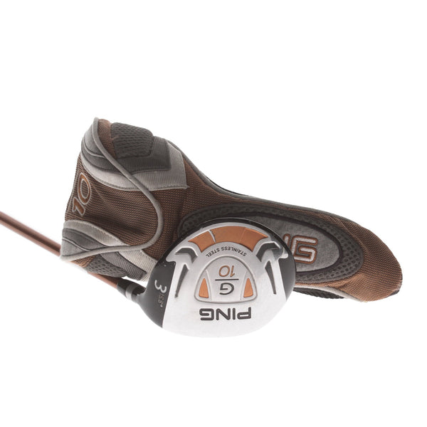 Ping G10 Graphite Mens Right Hand Fairway 3 Wood 15.5* Stiff - Ping TFC 129F