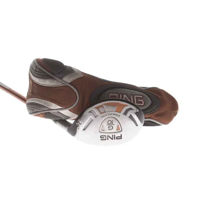 Ping G10 Graphite Mens Right Hand 5 Hybrid 24* Stiff - Ping TFC 129H