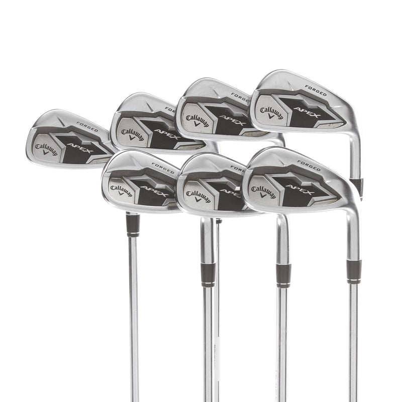 Callaway Apex CF19 Steel Mens Right Hand Irons 5-AW Stiff - Project X LZ 95 6.0