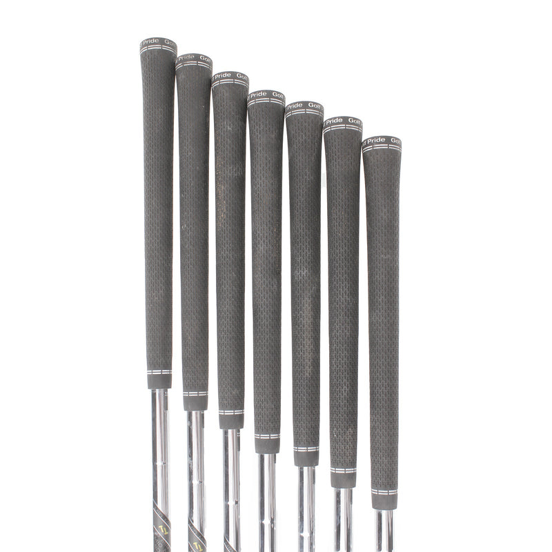 Ping i530 Steel Mens Right Hand Irons 4-PW Black Dot Stiff - Dynamic Gold Mid 115 S300