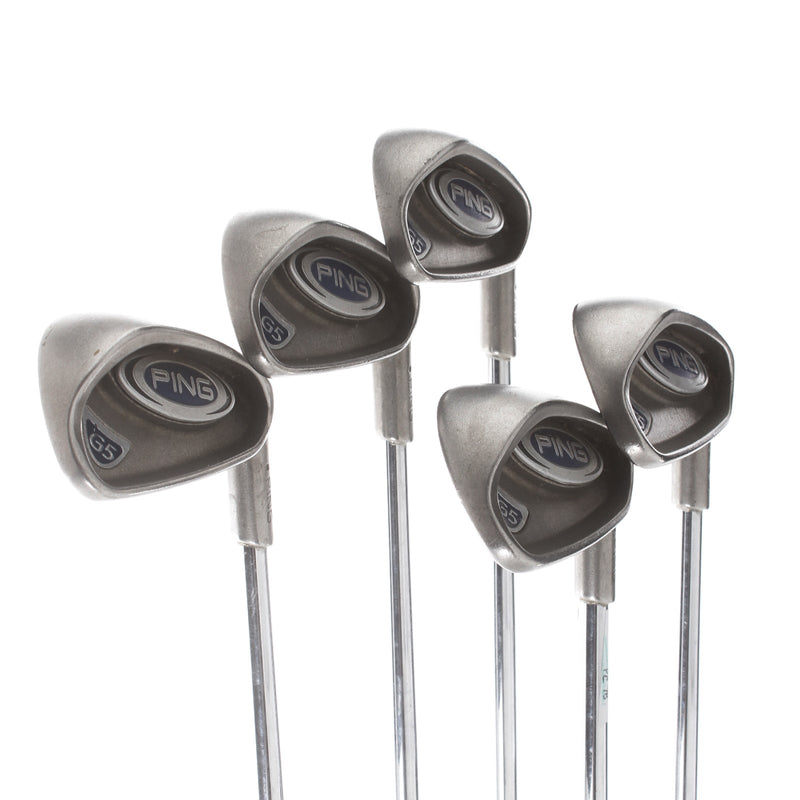Ping G5 Steel Mens Right Hand Irons 5-9 Black Dot Regular - Ping