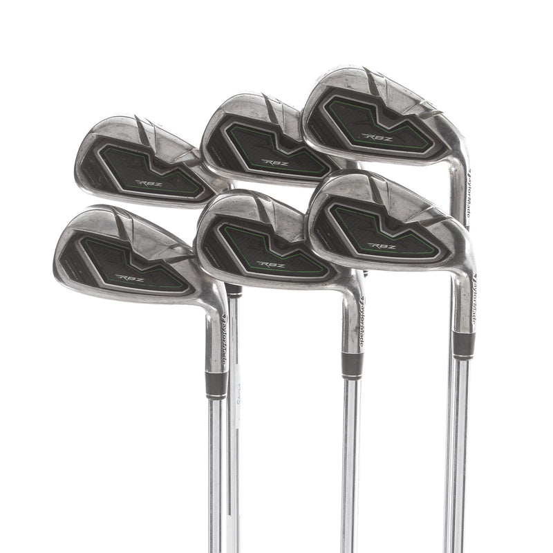 TaylorMade RBZ Steel Mens Right Hand Irons 5-PW Regular - TaylorMade RBZ