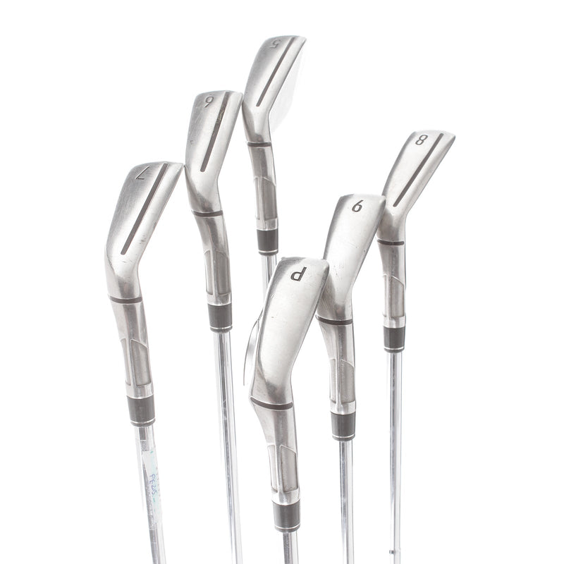 TaylorMade Stealth Steel Mens Right Hand Irons 5-PW Stiff - Dynamic Golf S300