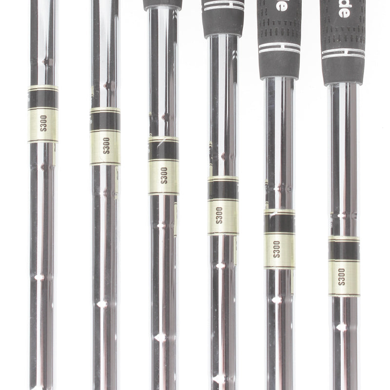 TaylorMade Stealth Steel Mens Right Hand Irons 5-PW Stiff - Dynamic Golf S300