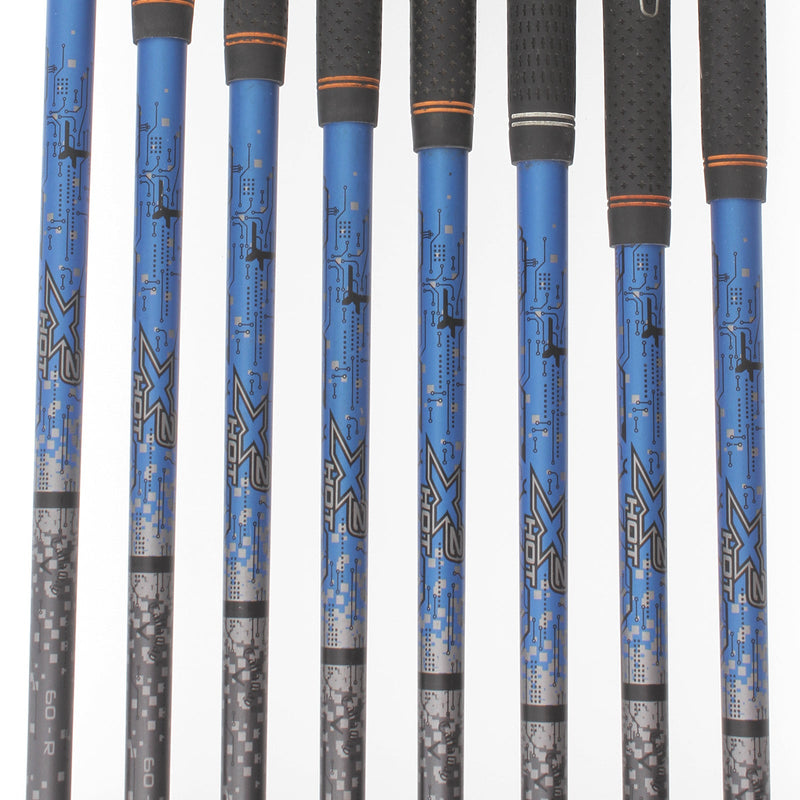 Callaway X2 Hot Graphite Mens Right Hand Irons 6-SW+AW+LW Regular - Callaway 60