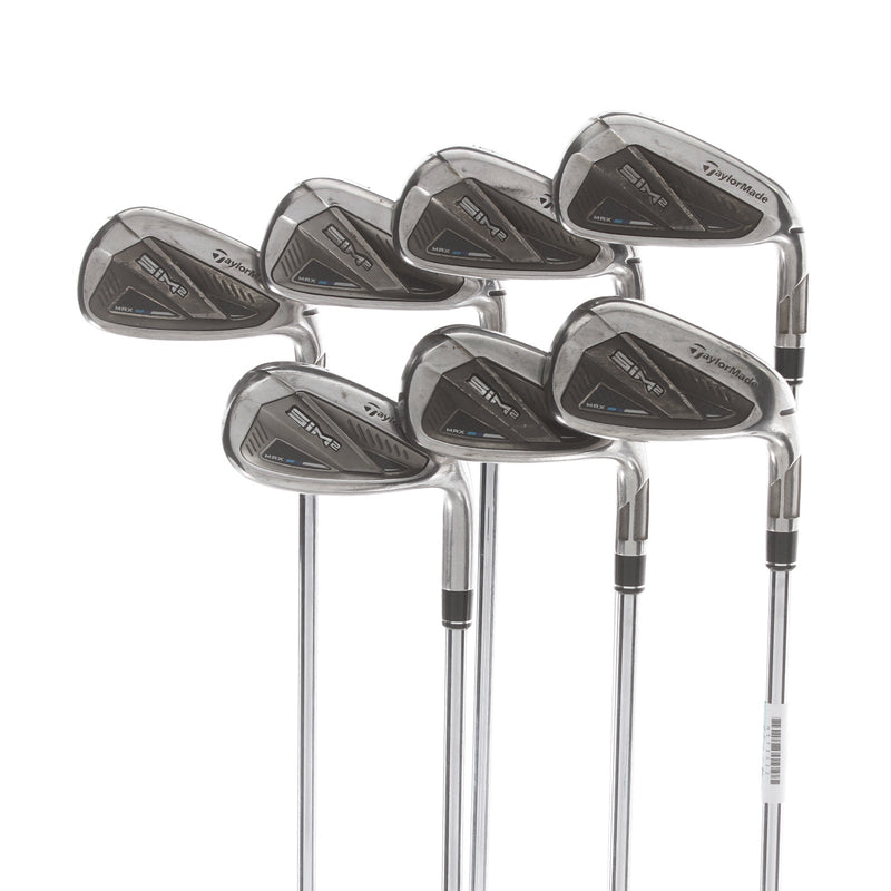 TaylorMade SIM2 Max Steel Mens Right Hand Irons 5-SW Regular - KBS Max MT 85