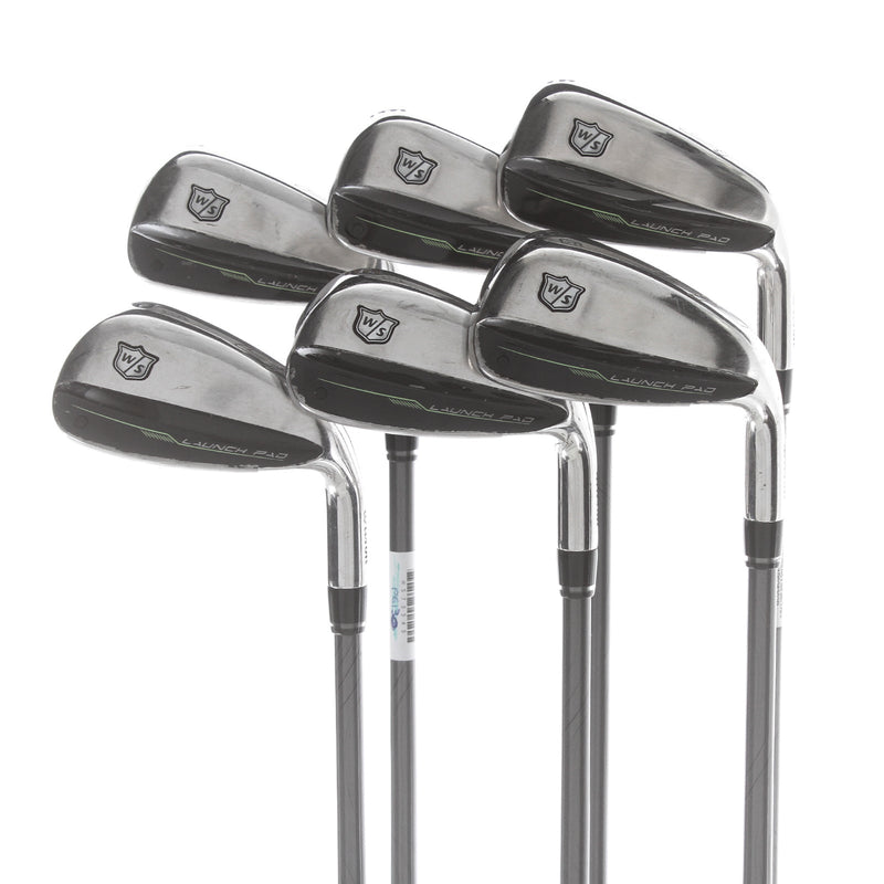 Wilson Launch Pad Graphite Mens Right Hand Irons 5-PW Regular - Project X Evenflow 5.5 65g