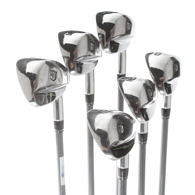 Wilson Launch Pad Graphite Mens Right Hand Irons 5-PW Regular - Project X Evenflow 5.5 65g