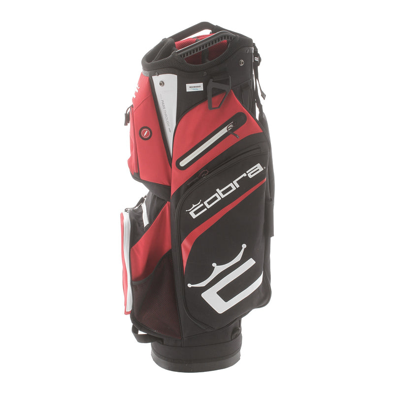 Cobra Cart Bag - Black/Red/White