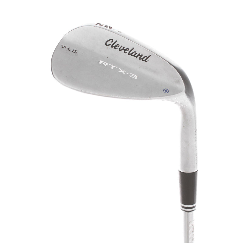 Cleveland RTX-3 Steel Mens Right Hand Lob Wedge 58* 6 Bounce Wedge - Dynamic Gold