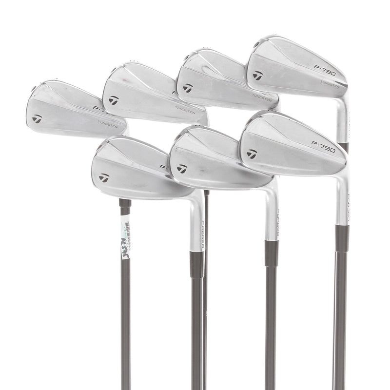 TaylorMade P790 2021 Graphite Mens Right Hand Irons 4-PW Regular - MMT 65 R