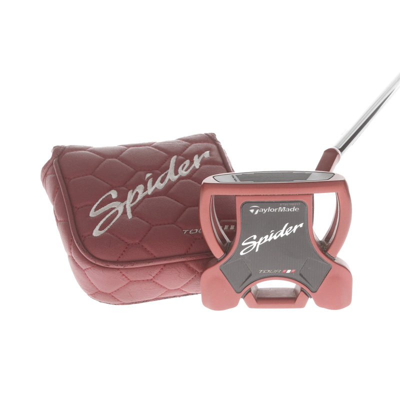 TaylorMade Spider Tour 2018 Mens Right Hand Putter 34" Mallet - Super Stroke Pistol GTR 1.0