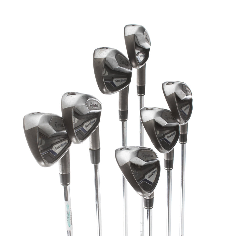 TaylorMade Speedblade Steel Mens Right Hand Irons 4-PW Stiff - Speedblade