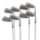 TaylorMade Sim2 Max Steel Mens Right Hand Irons 4-AW Stiff - Project X LZ 120g 6.0