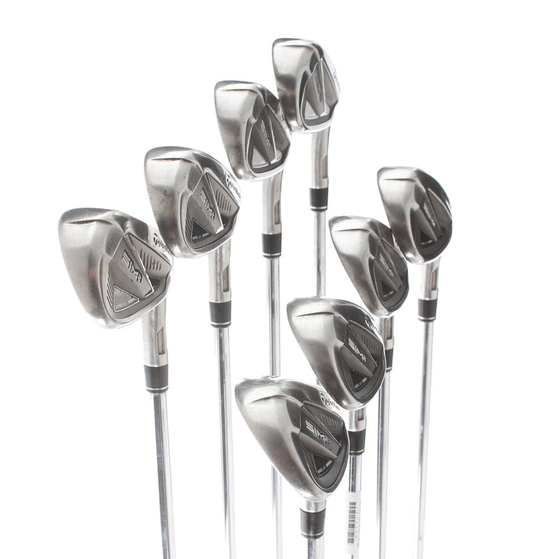 TaylorMade Sim2 Max Steel Mens Right Hand Irons 4-AW Stiff - Project X LZ 120g 6.0