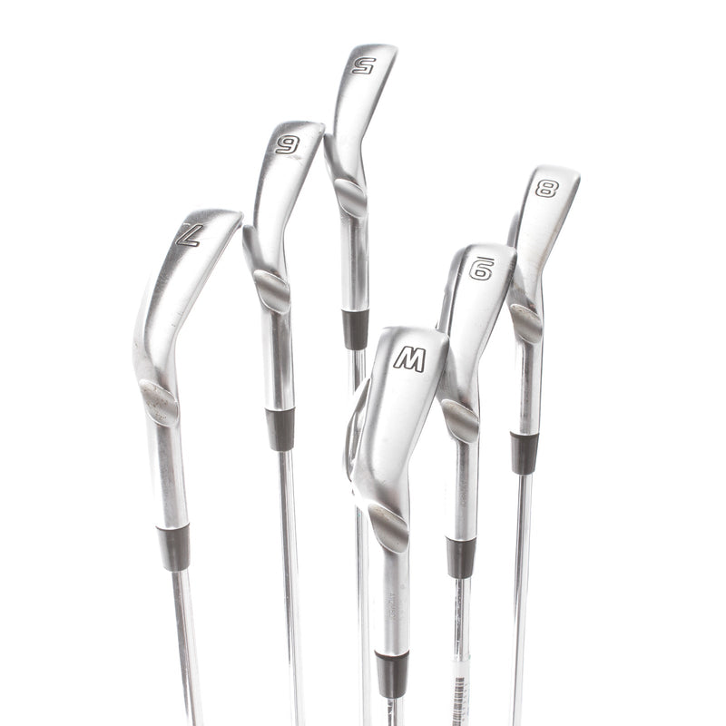 Ping G425 Steel Mens Right Hand Irons 5-PW Green Dot 2* Upright Regular - Project X LZ 5.5 115G