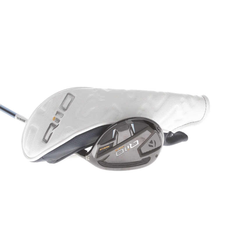 TaylorMade Qi10 Max Graphite Mens Right Hand 4 Hybrid 23* Extra Stiff - UST Mamiya LIN-Q Blue 75 F5