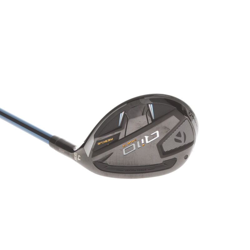 TaylorMade Qi10 Max Graphite Mens Right Hand 4 Hybrid 23* Extra Stiff - UST Mamiya LIN-Q Blue 75 F5