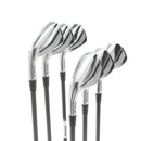 Cobra Forged Tec X 2022 Graphite Mens Left Hand Irons 5-PW Regular - KBS PGI 75