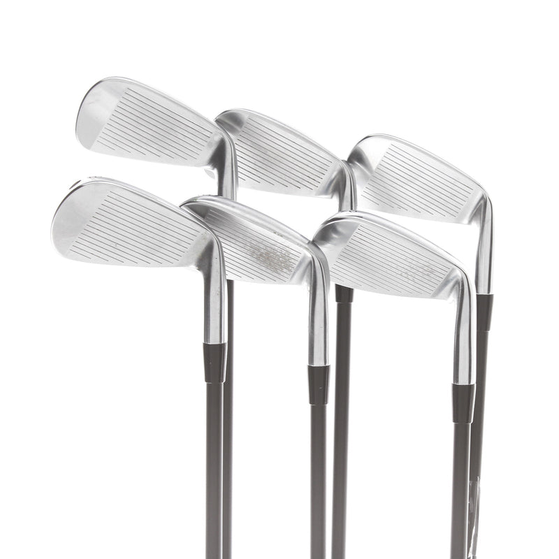 Cobra Forged Tec X 2022 Graphite Mens Left Hand Irons 5-PW Regular - KBS PGI 75