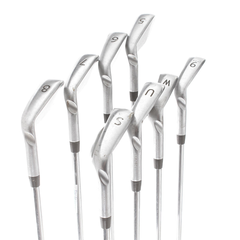 Ping i25 Steel Mens Right Hand Irons 5-SW+AW Yellow Dot 1.5* Upright Regular - Ping CFS