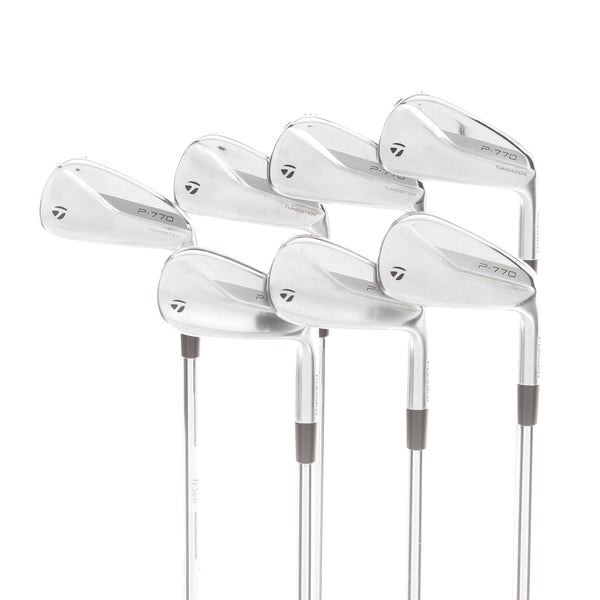 TaylorMade P770 2020 Steel Mens Right Hand Irons 4-PW Stiff - KBS Tour