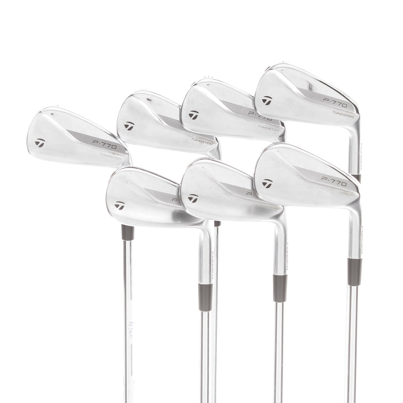 TaylorMade P770 2020 Steel Mens Right Hand Irons 4-PW Stiff - KBS Tour