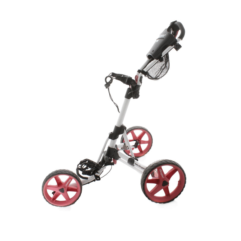 Clicgear 3.5+ 3-Wheel Push/Pull Trolley - Black/White/Red