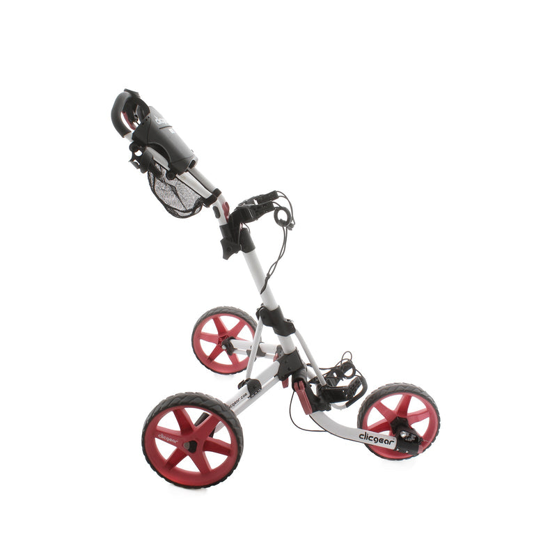 Clicgear 3.5+ 3-Wheel Push/Pull Trolley - Black/White/Red