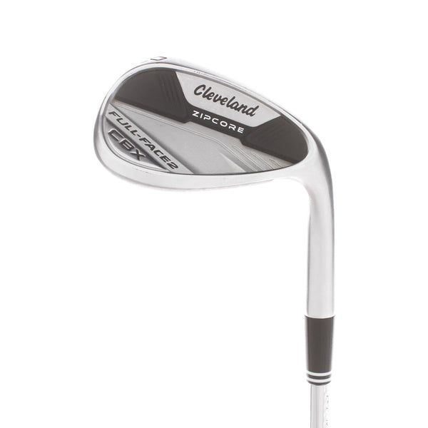 Cleveland CBX Zipcore Full-Face 2 Steel Mens Right Hand Gap Wedge 50* 12 Bounce Wedge - Dynamic Gold Spinner 115
