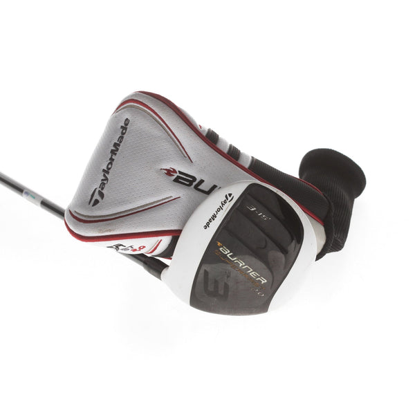 TaylorMade Burner Superfast 2.0 Graphite Mens Right Hand Fairway 3 Wood 15* Regular - REAX 48