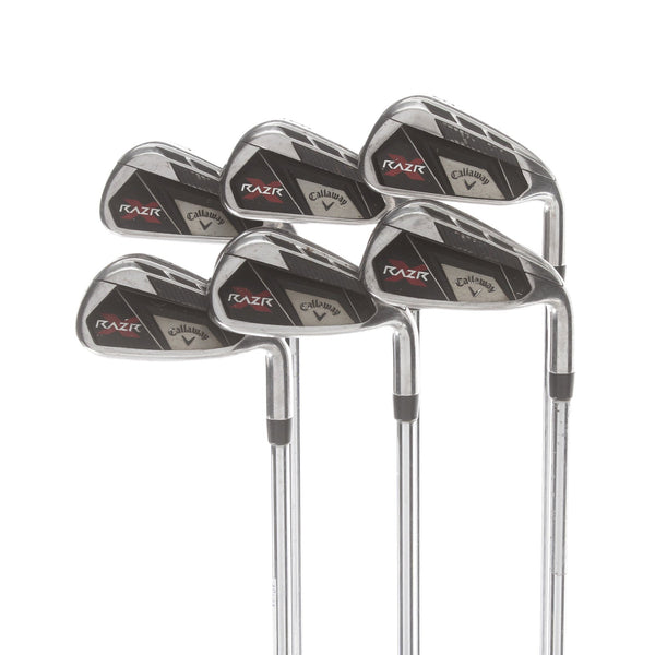 Callaway RAZR X Steel Mens Right Hand Irons 5-PW Uniflex - Callaway